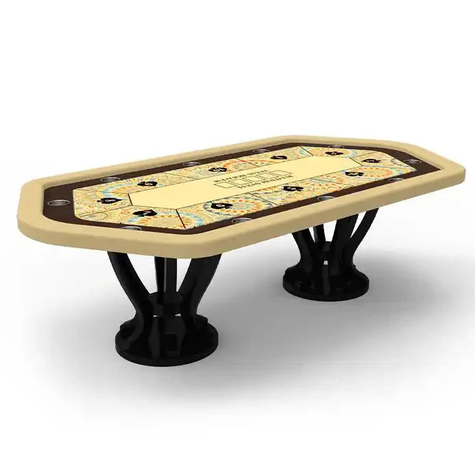 Table de poker hexagonale