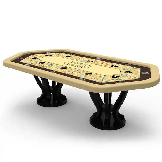 Table de poker hexagonale