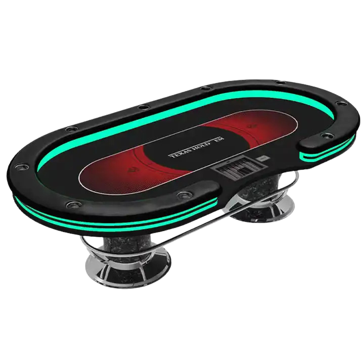 Table de poker professionnelle