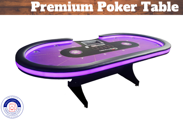 Table de poker professionnel