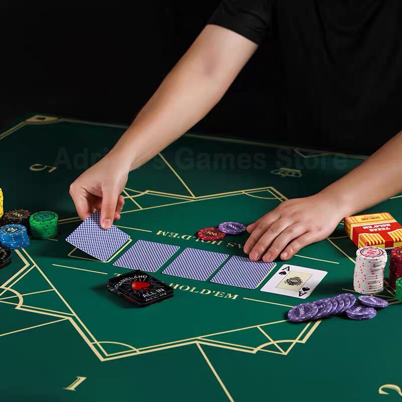 Tapis de poker carré