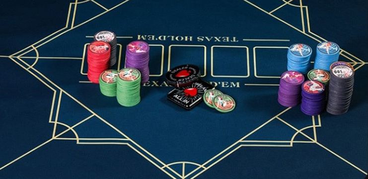 Tapis de poker neoprene