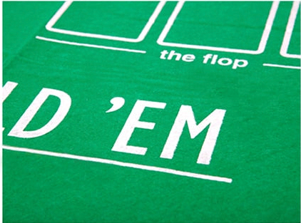 Tapis de poker Texas Hold'em