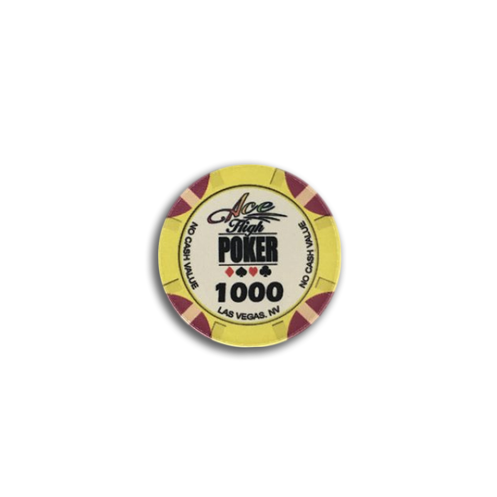 Jeton de poker WSOP Ace High 1000