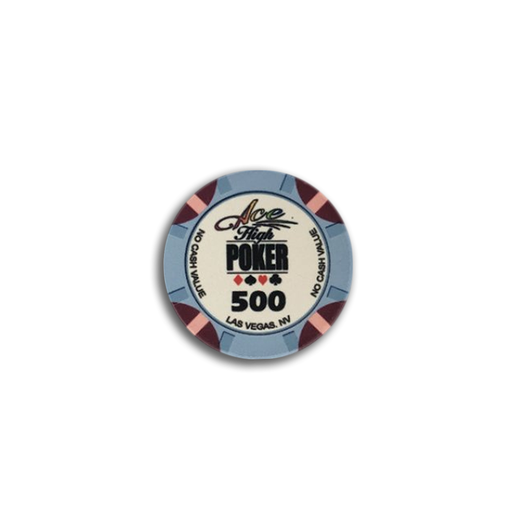 Jeton de poker WSOP Ace High 500